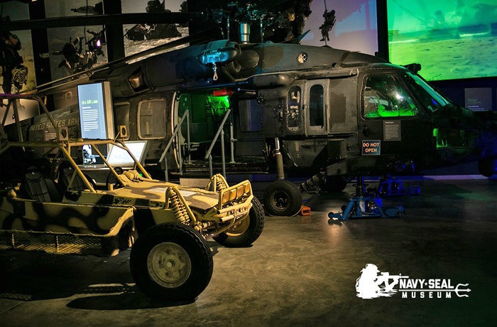 Udstilling i Navy Seal Museum i Florida - Foto: Navi Seal Museum