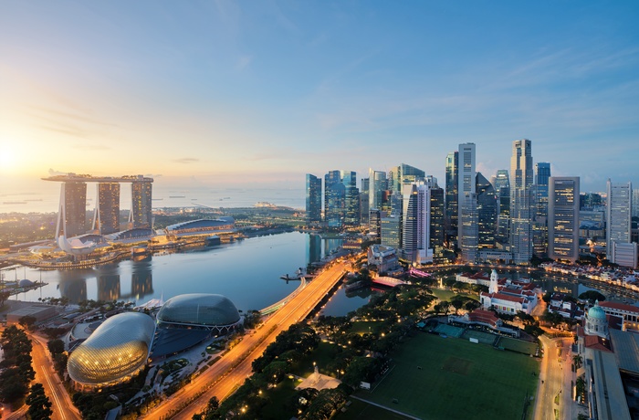 Udsigt ud over Singapore