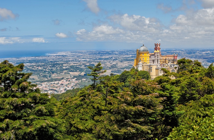 Pena National Palace nær Sintra i Portugal