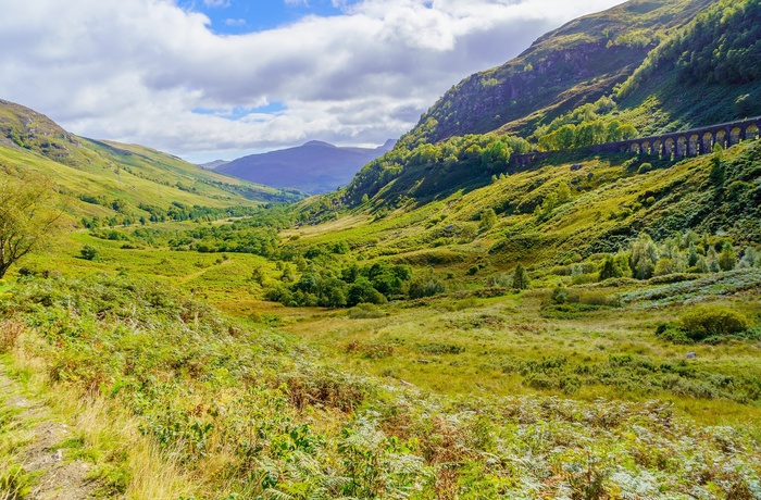 Skotland, Sterlingshire - Glen Ogle med sin smukke natur