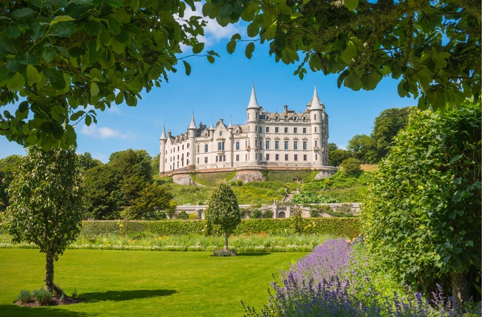 Dunrobin Castle i Skotland