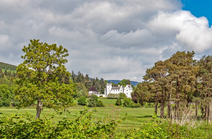 Slottet Blair Castle, Perthshire i Skotland