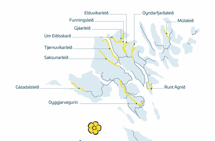 Sóljuleidir, Færøernes smukke bagveje