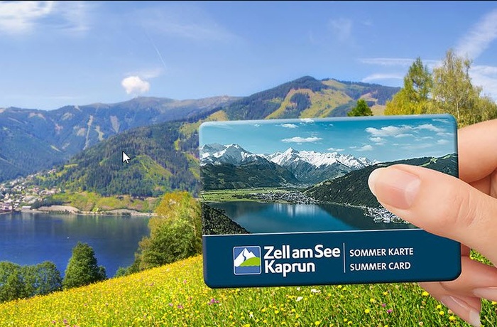 Zell am See Kaprun Sommerkarte