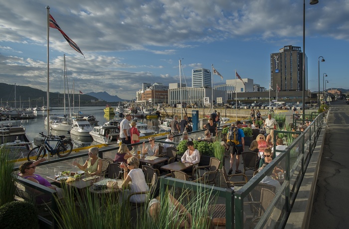 Sommerstemning i Bodø Foto Ernst Furuhatt Nordnorge