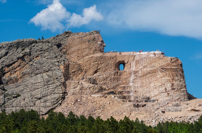 Crazy Horse Memorial i South Dakota - USA