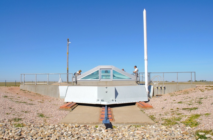 Minuteman Missile Silo i South Dakota, USA