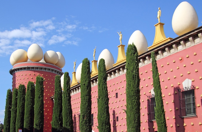 Dali museum i Figueres, Costa Brava i Spanien