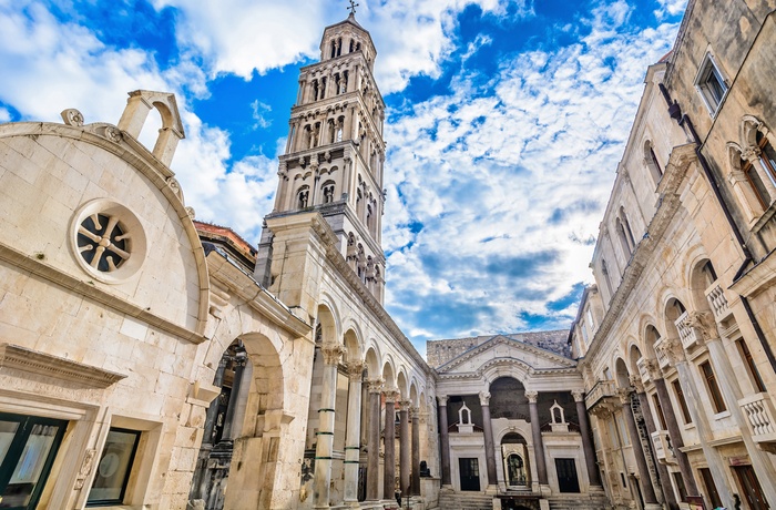 Diocletians Palads i Split, Dalmatien i Kroatien