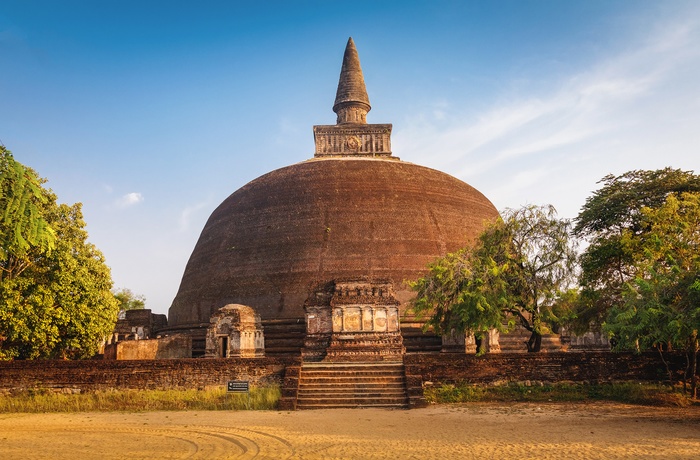Rankot Vihara Stupa i Polonnaruwa, Sri Lanka