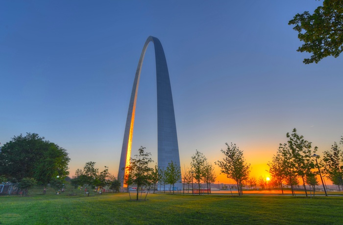 Gateway Arch i St. Louis, Missouri i USA