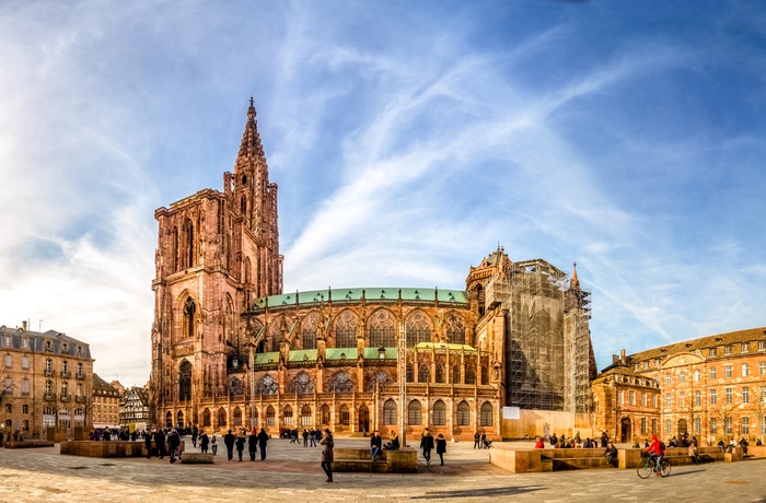 Domkirken Notre Dame de Strasbourg, Alsace i Frankrig