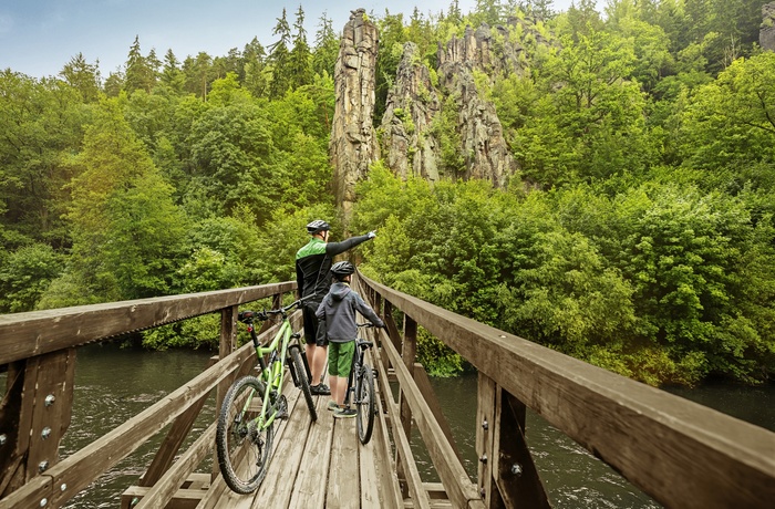 Svatos-klipperne nær Karlovy Vary - Tjekkiet