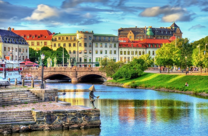 Kanaler i Göteborgs gamle bydel, Sverige