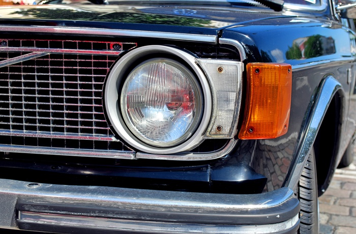 Ældre Volvo 144/145 - Sverige