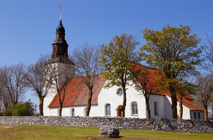 Kirke på Fårö, Gotland i Sydsverige