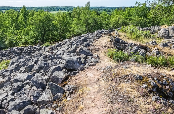 Fæstningsruiner på Gotland, Sydsverige