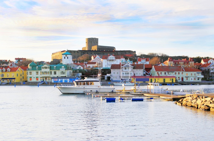 Kystbyen og øen Marstrand, Sverige