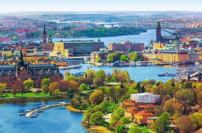 Udsigt til Stockholm, Sverige