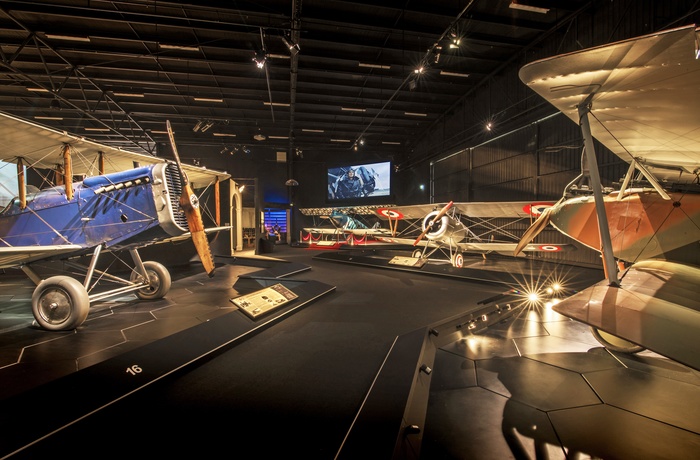 Foto: The Omaka Aviation Heritage Centre - WW1 Knights of the Sky, Fly- Blenheim på Sydøen i New Zealand