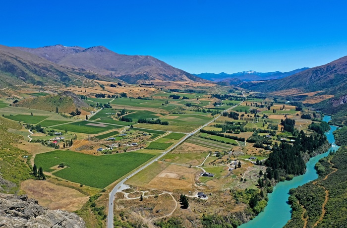 Vinområdet Central Otago på Sydøen - New Zealand