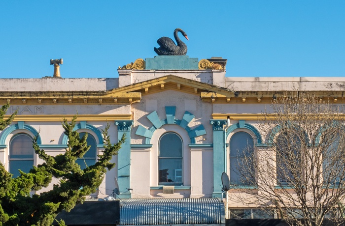 Art deco bygning i Invercargill - Sydøen i New Zealand