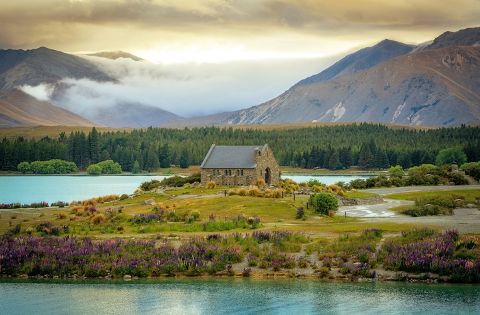 Church of good Shepherd ved Lake Tekapo, Sydøen