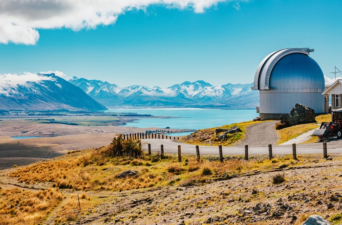  Mount John observatory ved Lake Tekapo - Sydøen