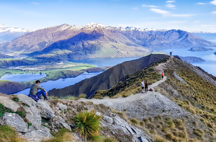Roys Peak Track og Lake Wanaka på Sydøen - New Zealand