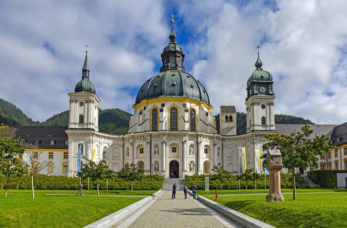 Ettal kloster i Bayern, Sydtyskland