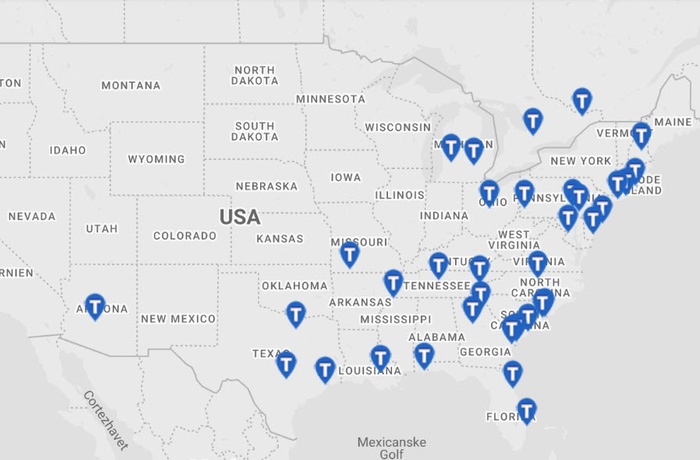 Tanger Outlet Locations