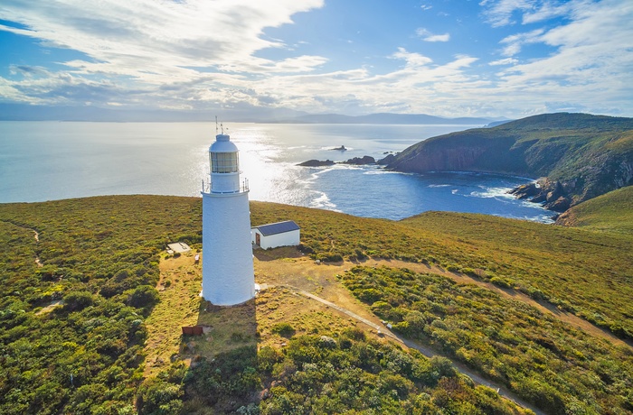 Fyrtårn på Bruny Island, Tasmanien
