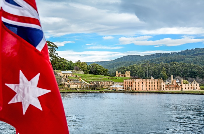 Port Artur, tidligere fængselsby på Tasmanien