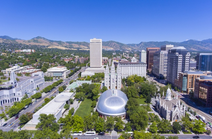 Temple Square i Salt Lake City