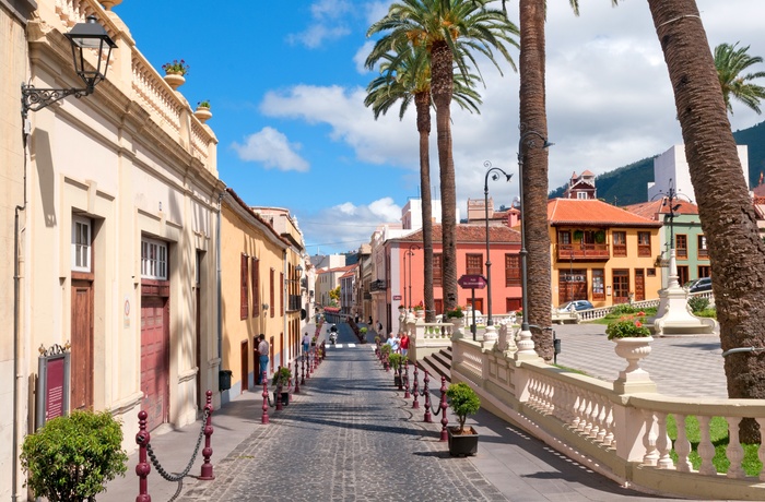 Byen La Orotava på Tenerife, de Kanariake Øer, Spanien