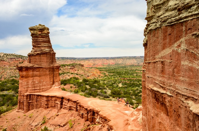 The Lighthouse i Palo Duro Canyon State Park i Texas, USA