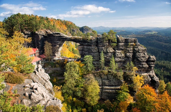 Pravcicka Archway i Tjekkiet