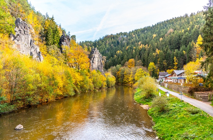 Ohre floden i Tjekkiet