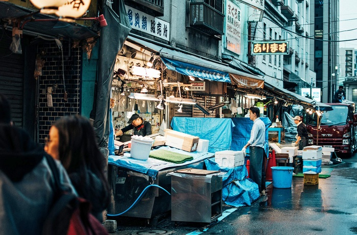 Tokyo Tsukiji Outer Market, Japan - Foto Sebastian Hages Unsplash