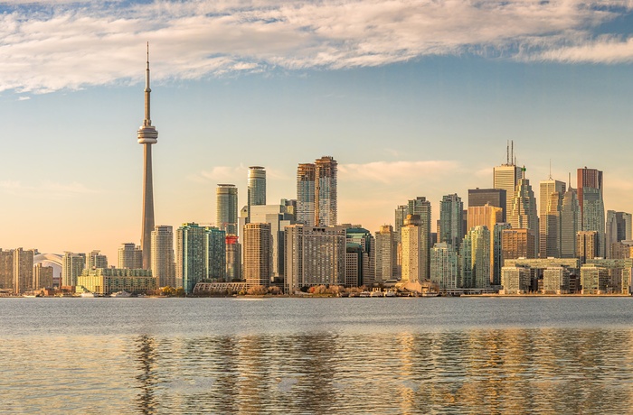 Toronto skyline med CN Tower