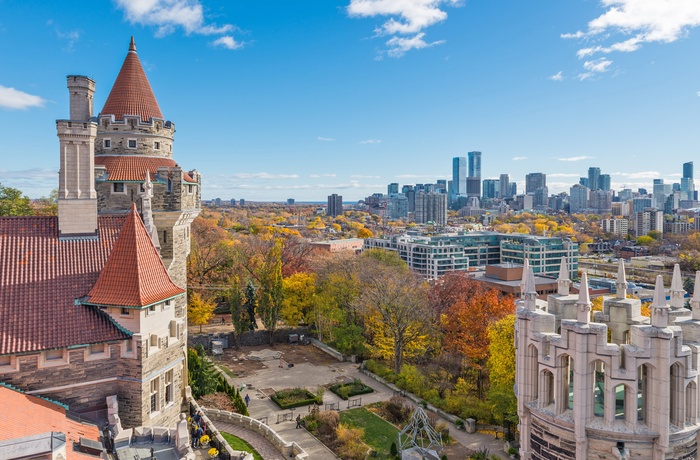 Udsigt til Torontos skyline fra Cala Loma, Canada