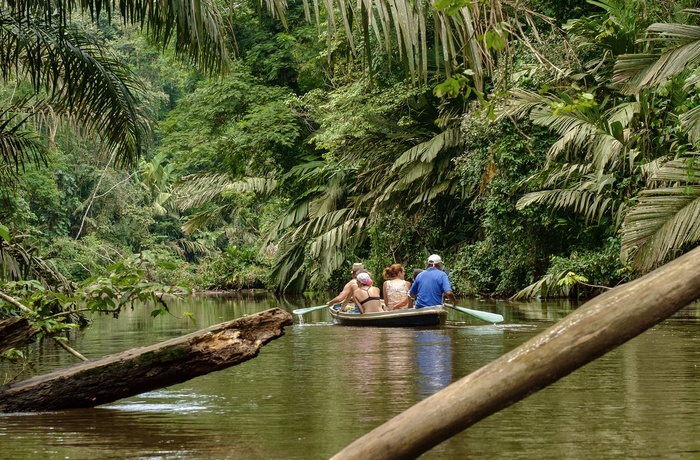 I robåd med guide i Tortuguero National Park - Costa Rica