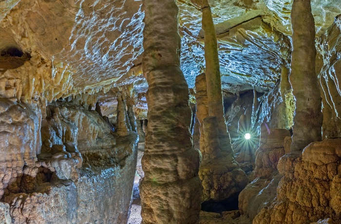 Drypstensgrotte i Tyskland