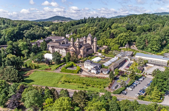 Maira Laach klosteret, Eifel-bjergene i Midttyskland