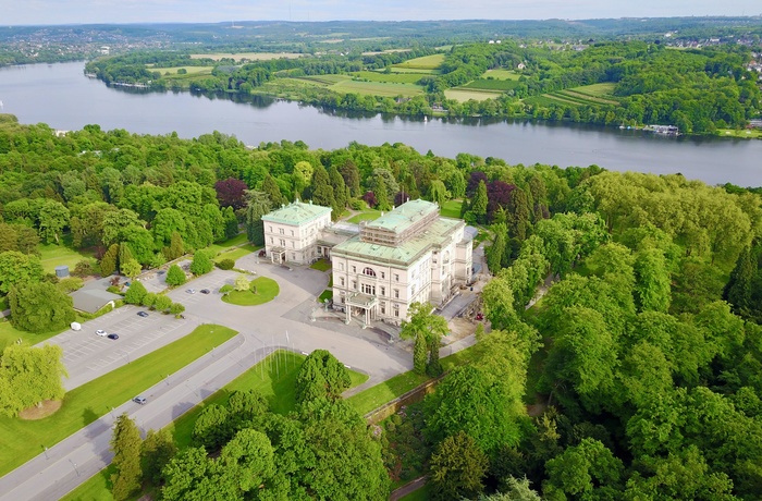 Villa Hügel ved Baldeneysee i Tyskland