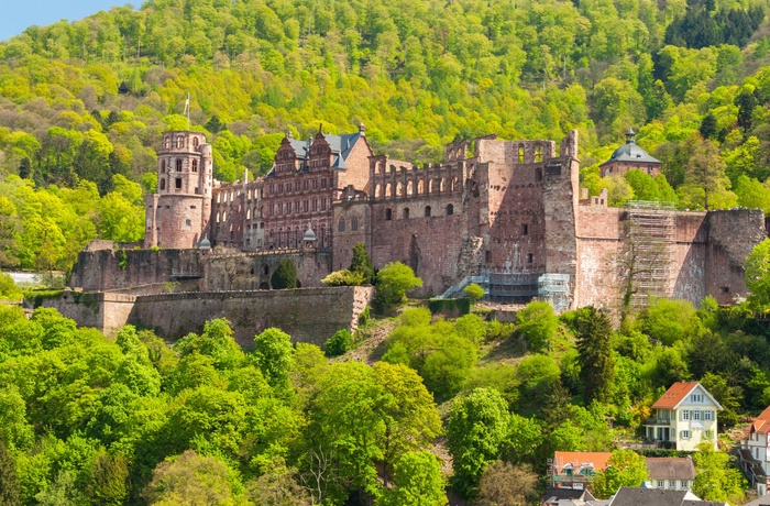 Schloss Heidelberg slot i Tyskland