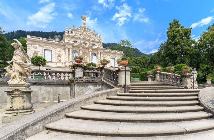 Linderhof slot i Sydtyskland