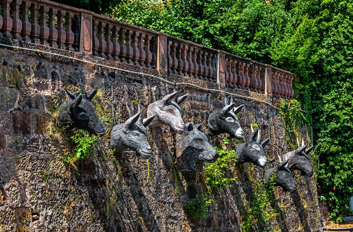 Eventyrfigurer i Marburg - "Ulven og de 7 gedekid" - Midttyskland