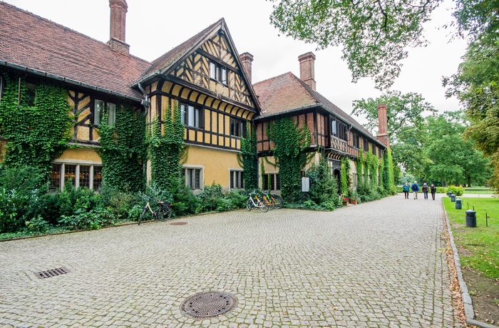 Cecilienhof slottet i Potsdam, Brandenburg i Tyskland