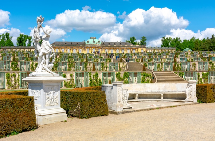 Sanssouci Park i Potsdam, Brandenburg i Tyskland